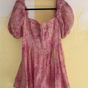 Bardot Light Pink Dress